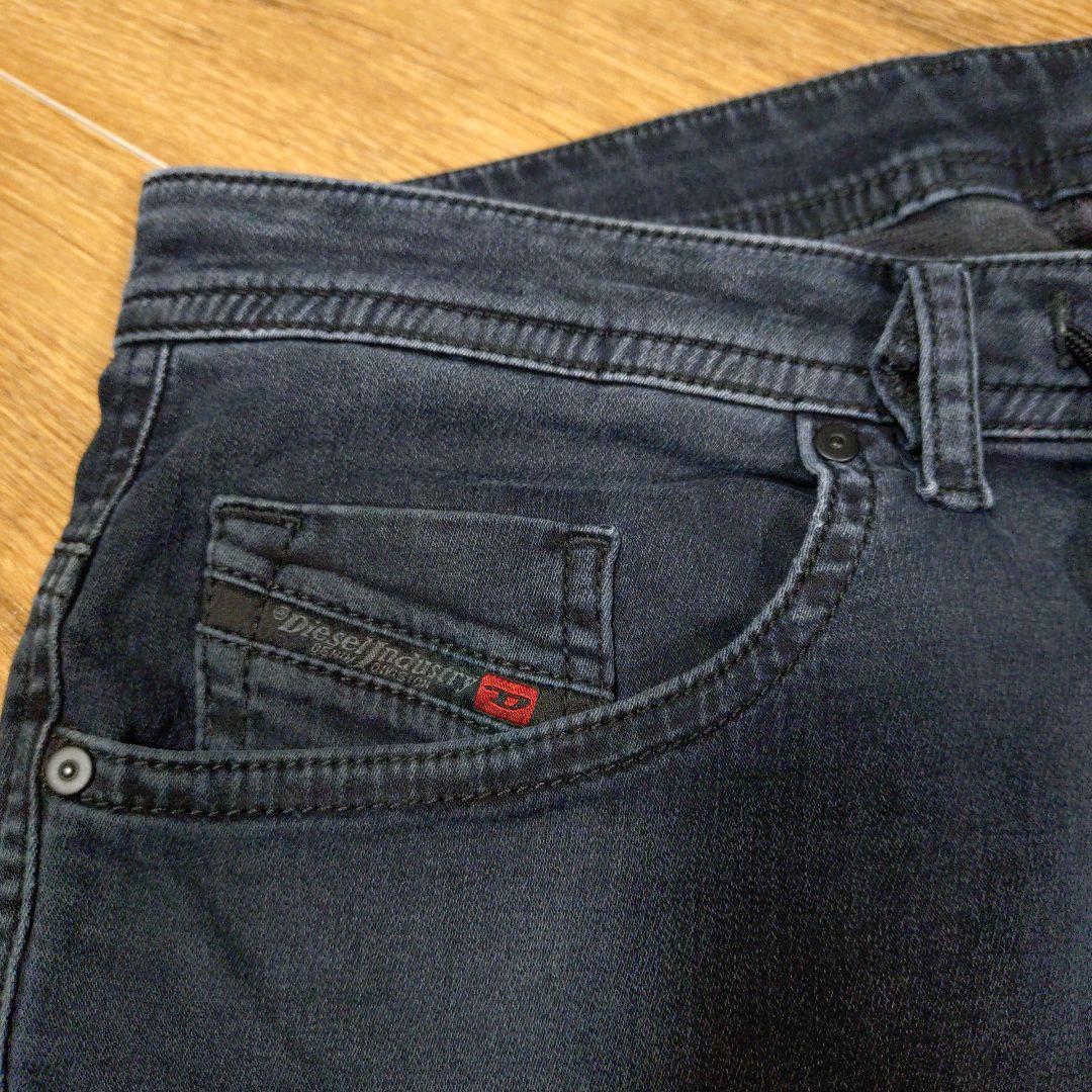 DIESEL ジョグジーンズ THOMMER CB-NE W30 ブラック