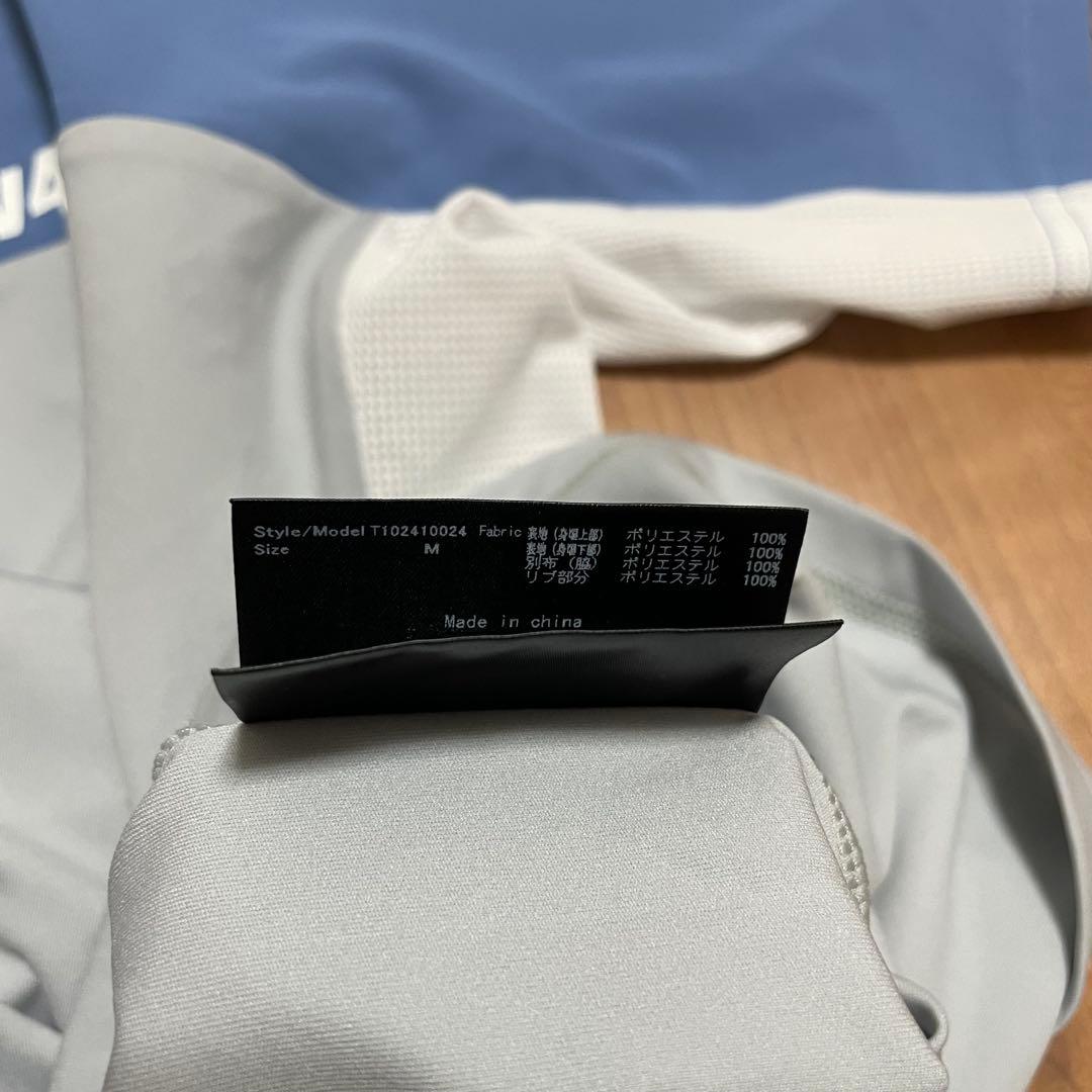 TFW49 カラーレス　ポロシャツ　M グレー　ゴルフ　junhashimoto