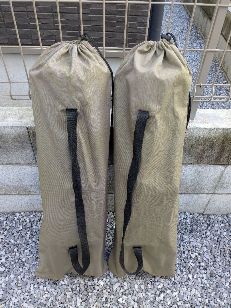 コールマン レイチェア セット オリーブ 中古