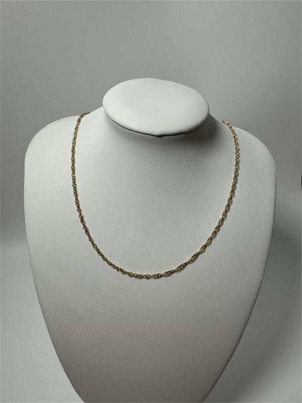 日本製K18ゴールドリンクチェーンネックレス2.07g