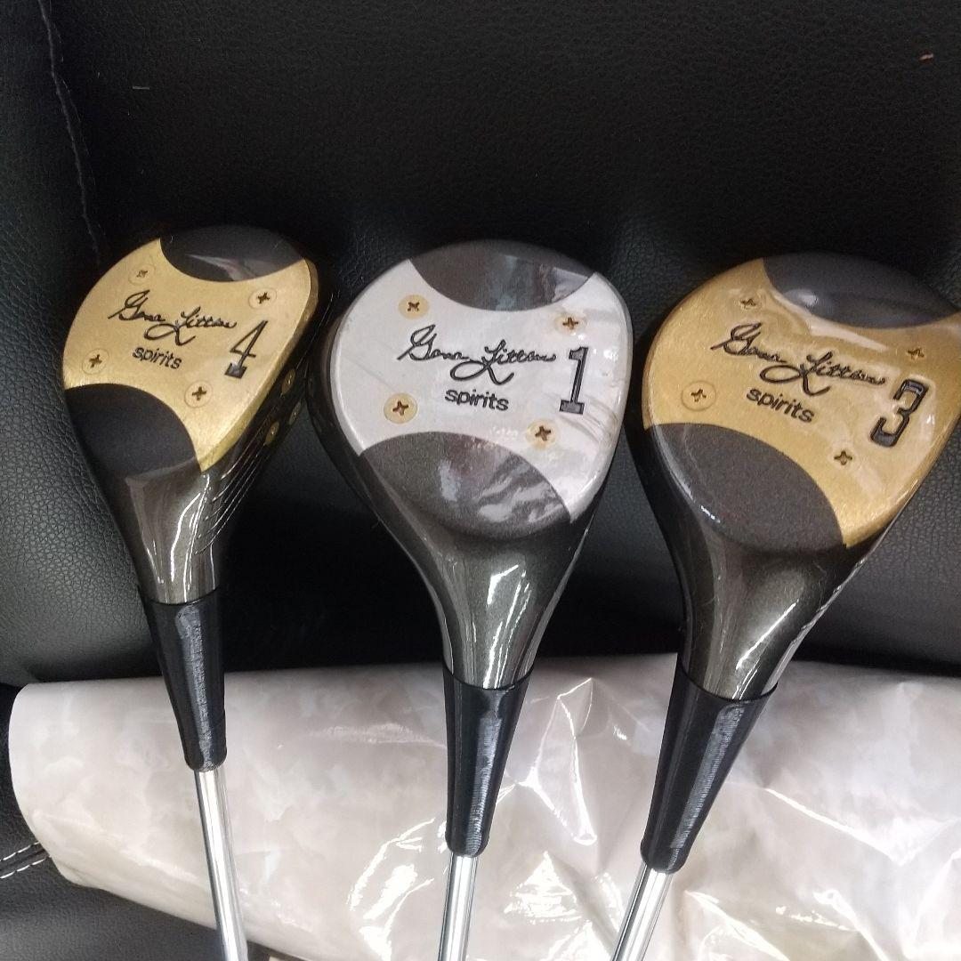 ♥️KINGLSLEY♥️ キャディバッグ 赤黒白 ドライバー他