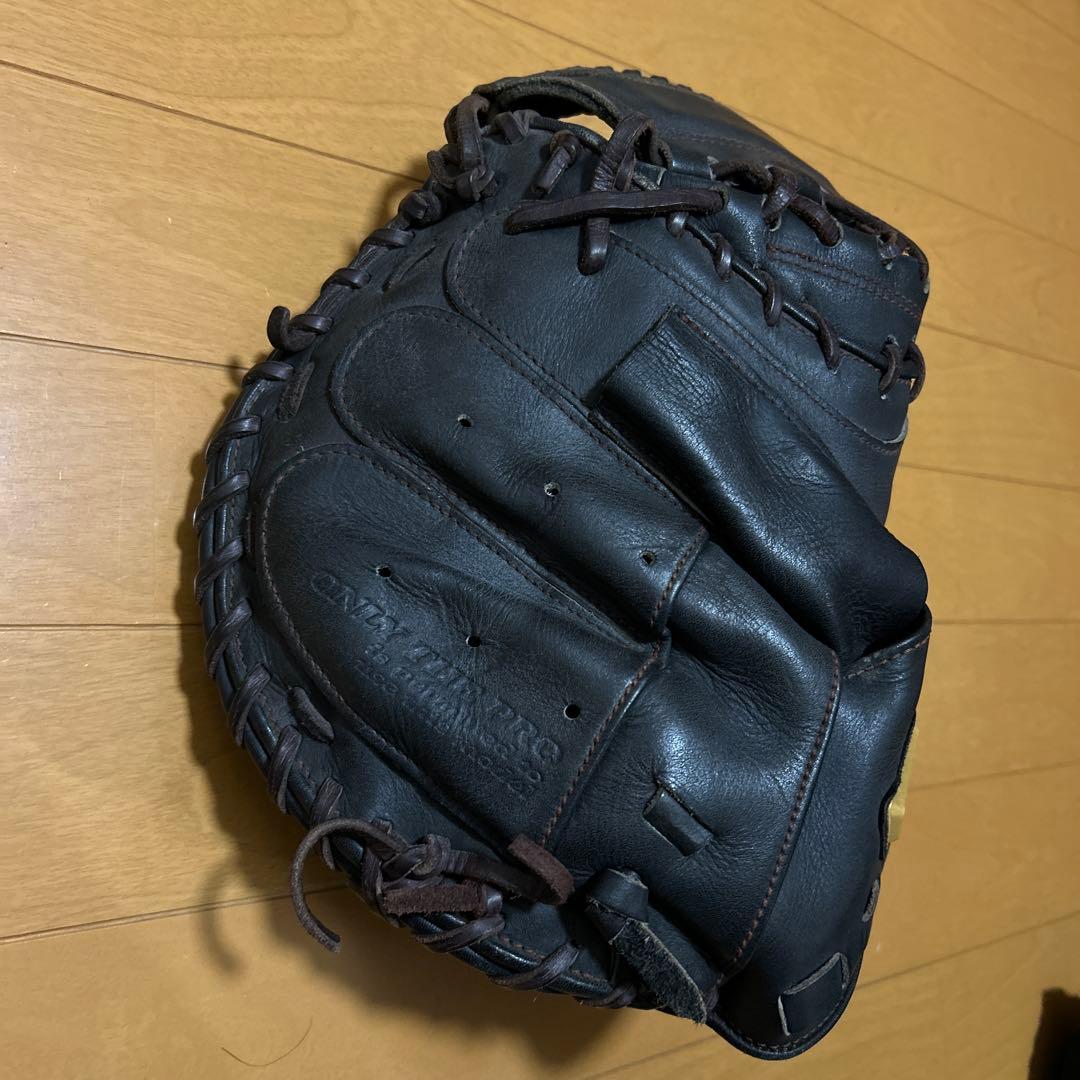 ハタケヤマ　キャッチャーミット オーダー 黒　硬式