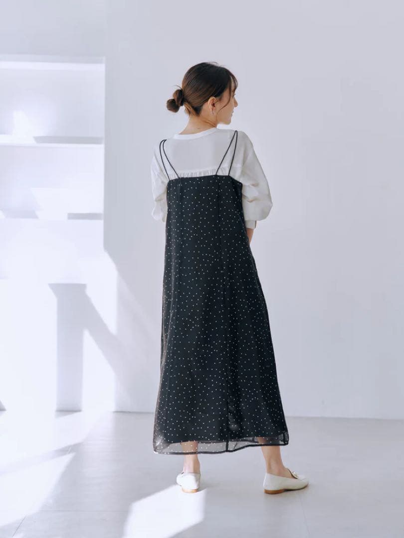 シアードットキャミワンピース☆