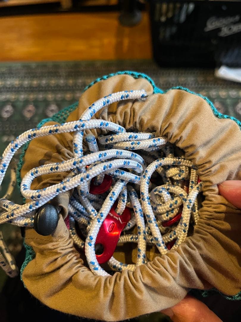 テンマクデザイン　ムササビウイング　タープ　TC焚き火version