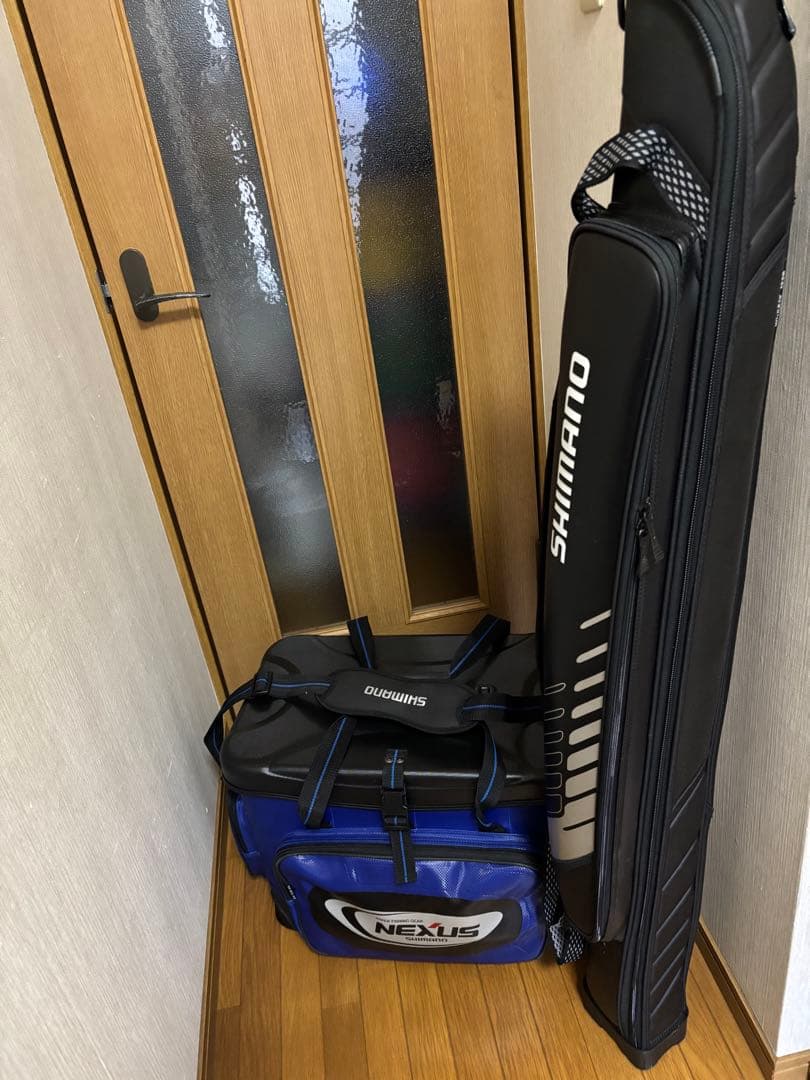 (値下げ）かかり釣り　黒鯛工房、シマノ、道具一式（竿、リール、バック、小物等）