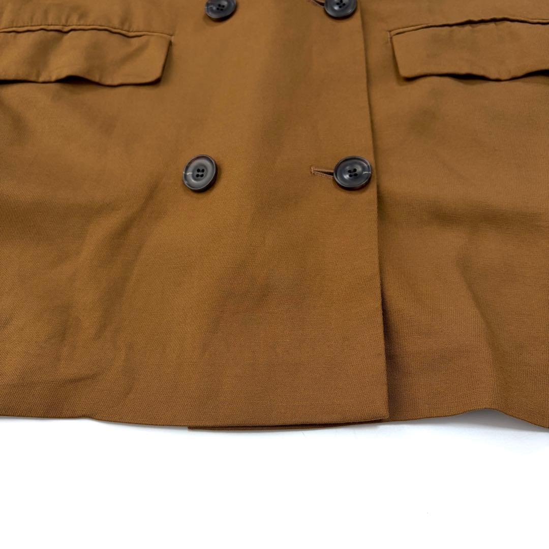 アダムエロペ　2025SS ショートスリーブシャツJK ジャケット　オリーブ