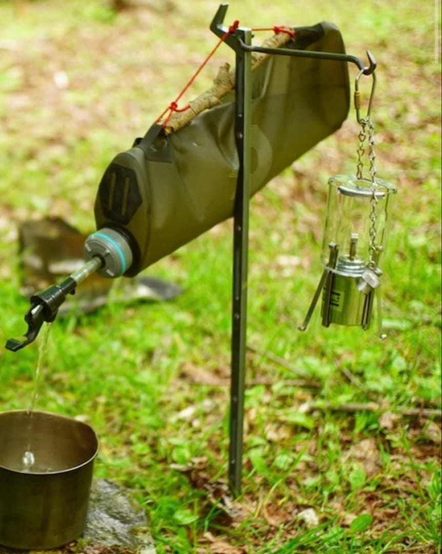 backside summit design タキビトステイク　焚き火