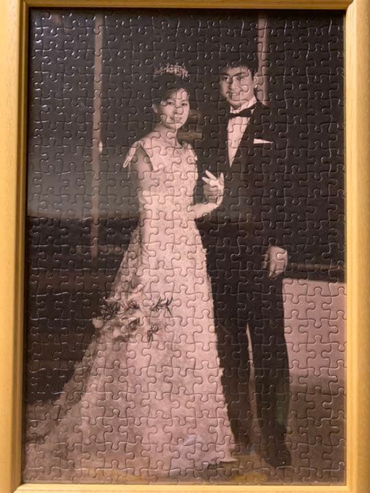 石原裕次郎　28回忌　ジグソーパズル  【完成品／箱あり】