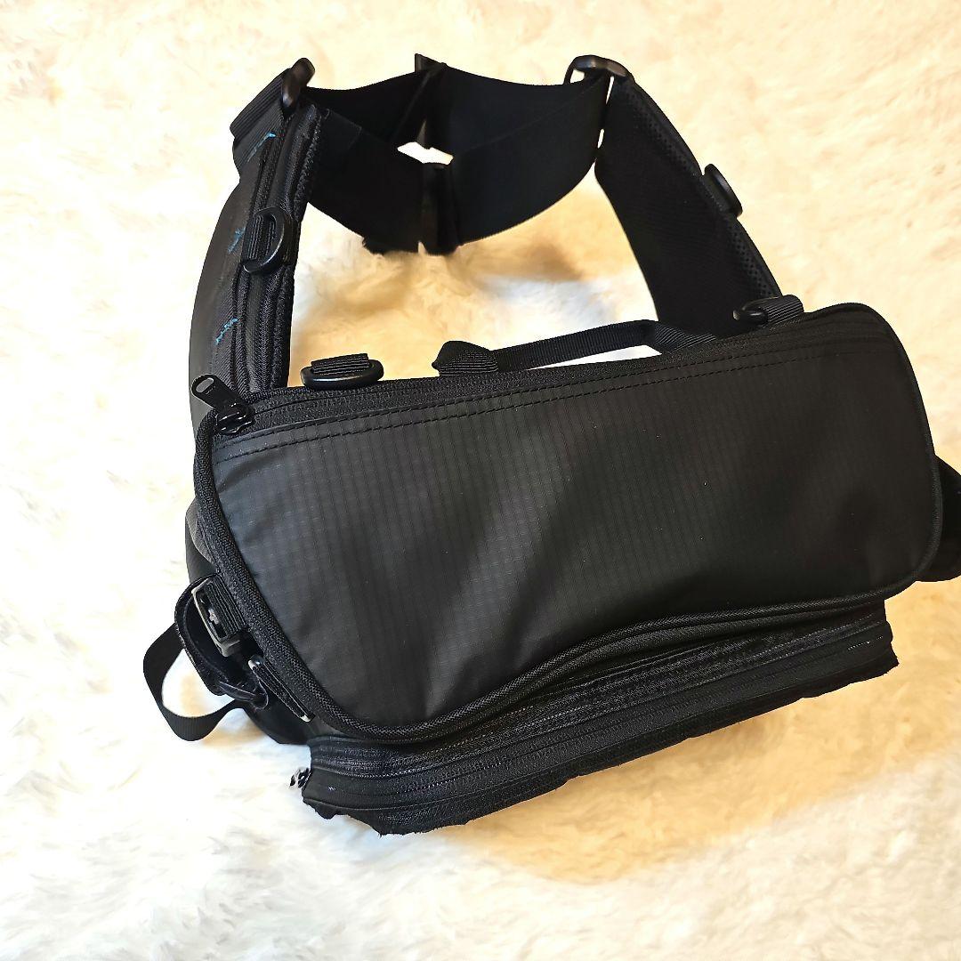 ダイワ エメラルダス タクティカル ヒップバッグ(C) ブラック