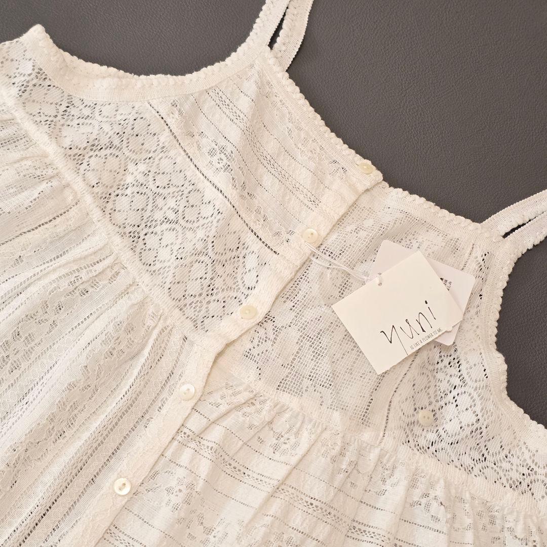 タグ付 yuni パッチワーク レース キャミ ビスチェ 定価15,400円