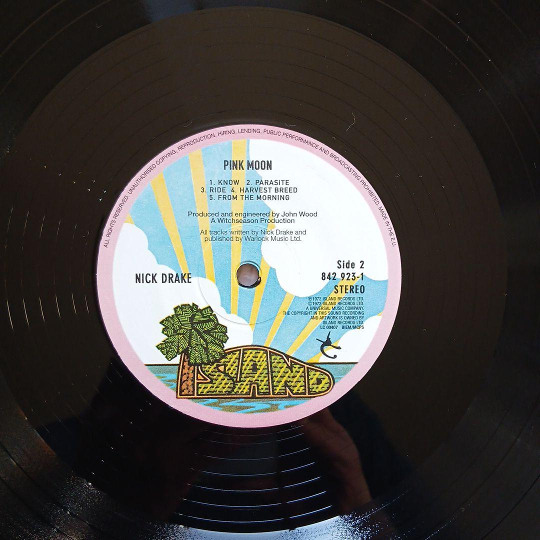 NICK DRAKE/PINK MOON 180g EU.Reissueレコード
