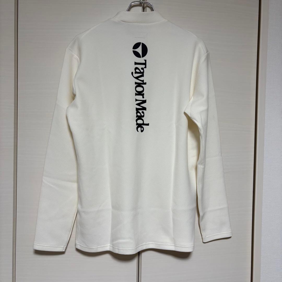 【新品未使用】テーラーメイド モックネック　シャツ　オフホワイト ハイネック