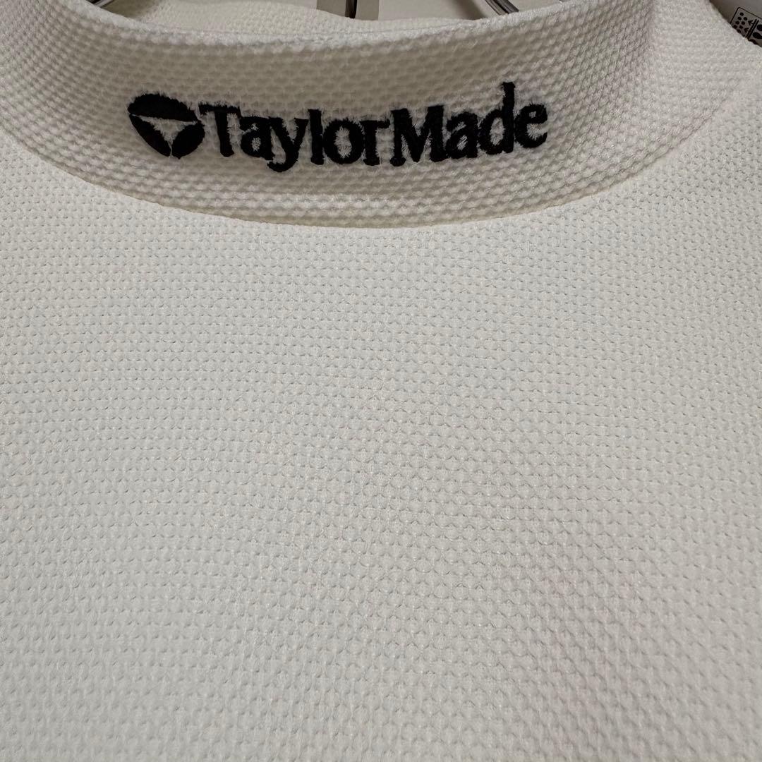 【新品未使用】テーラーメイド モックネック　シャツ　オフホワイト ハイネック