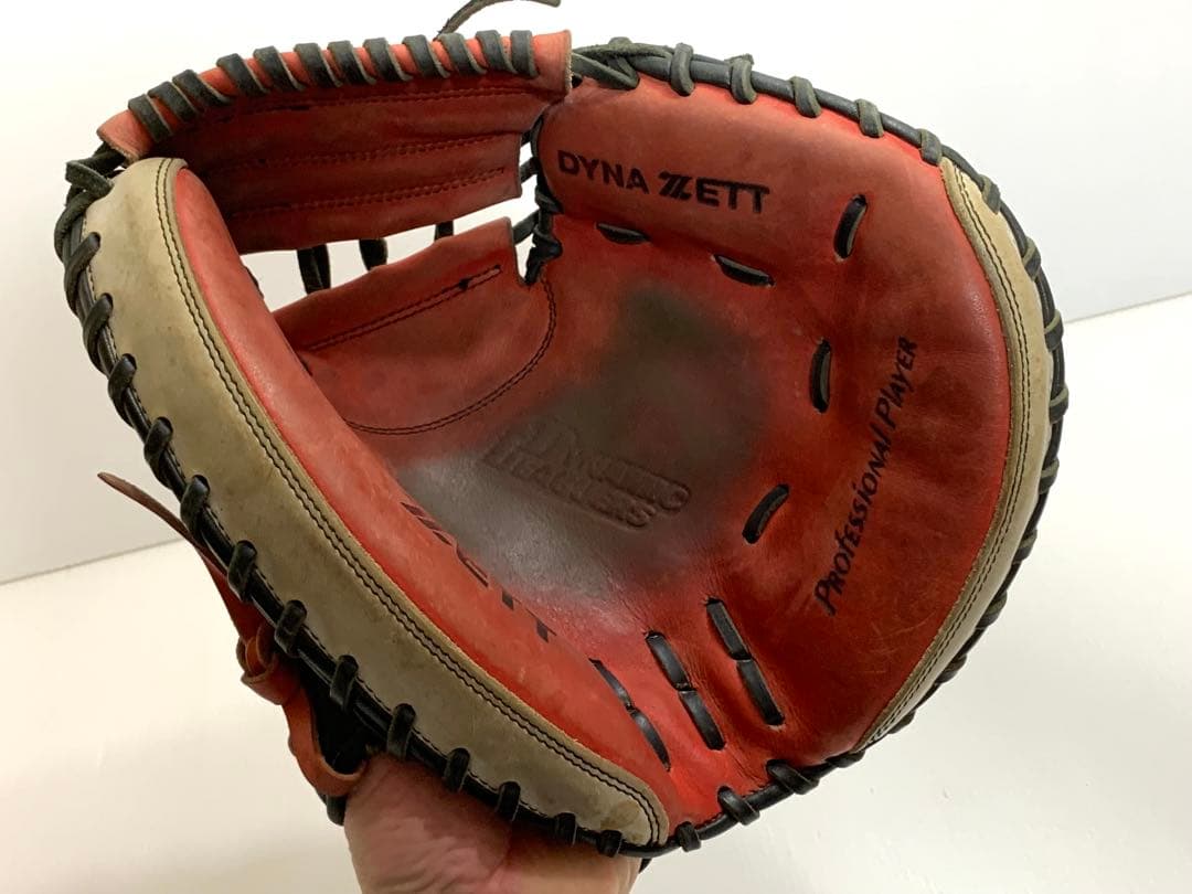 阪神矢野 燿大モデル ZETT キャッチャーミット プロモデル 少年 軟式 右投