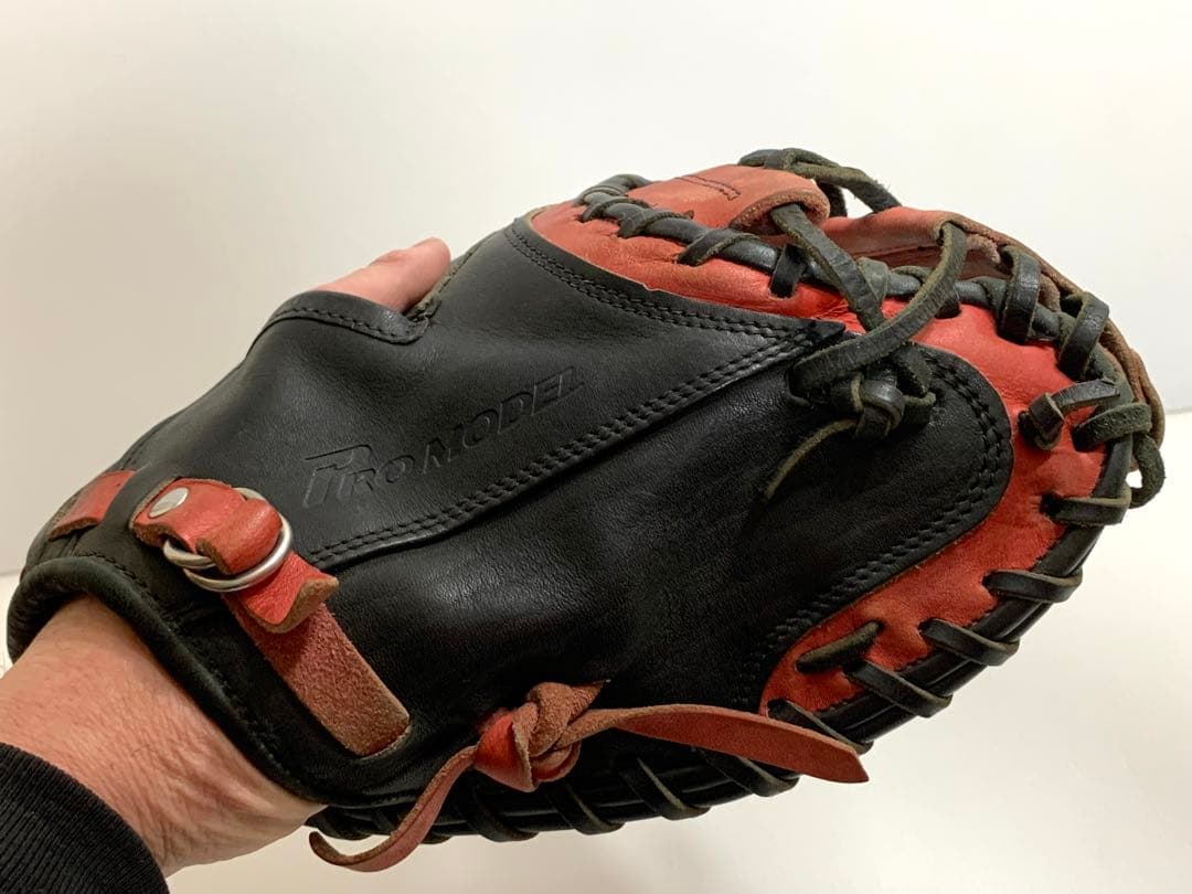 阪神矢野 燿大モデル ZETT キャッチャーミット プロモデル 少年 軟式 右投