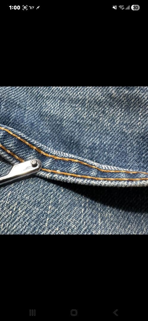 80s 66後期 USA製 濃紺 リーバイス 646 W36 L32