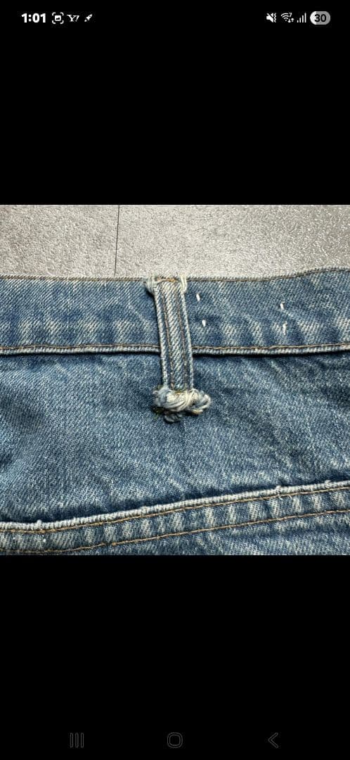 80s 66後期 USA製 濃紺 リーバイス 646 W36 L32