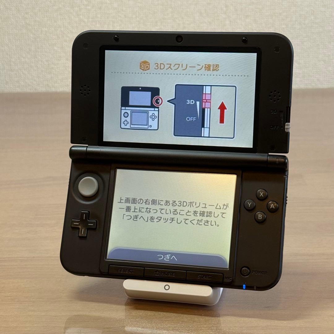 5-259【美品】ニンテンドー3DS LL レッド×ブラック