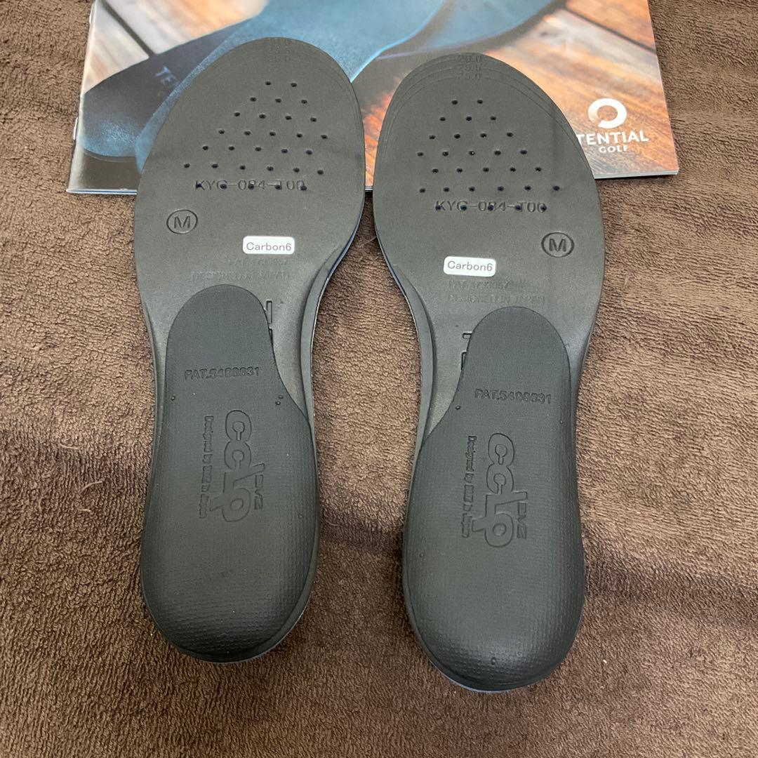 TENTIAL インソール Mサイズ ゴルフ　カーボン