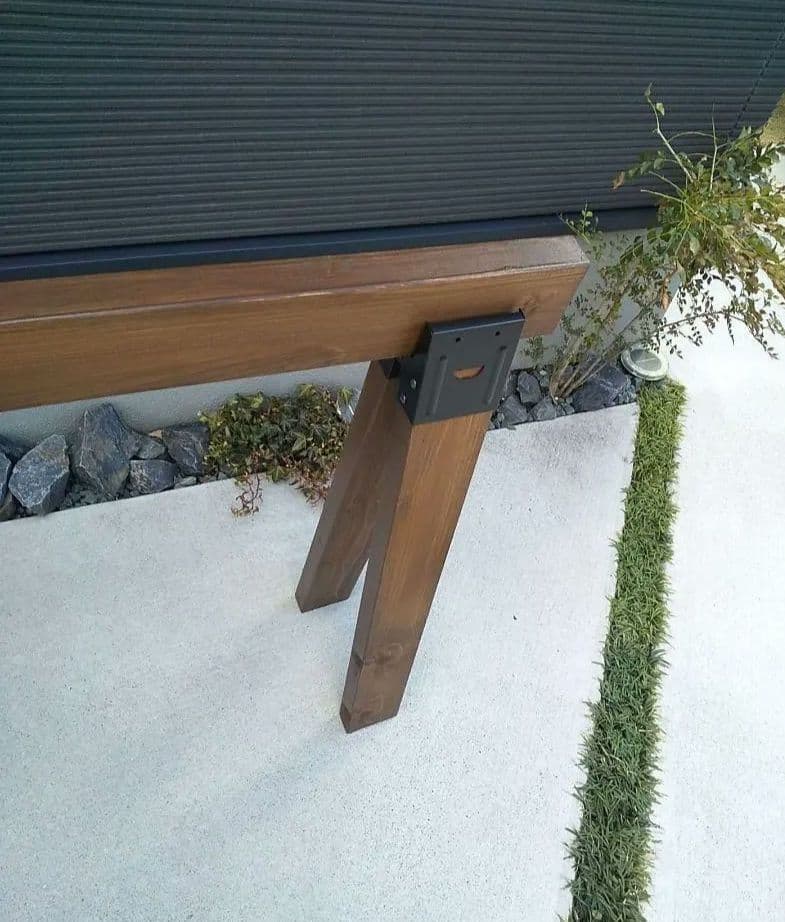 新品 ソーホースブラケット バリケード アウトドア DIY お庭 おしゃれ 駐車