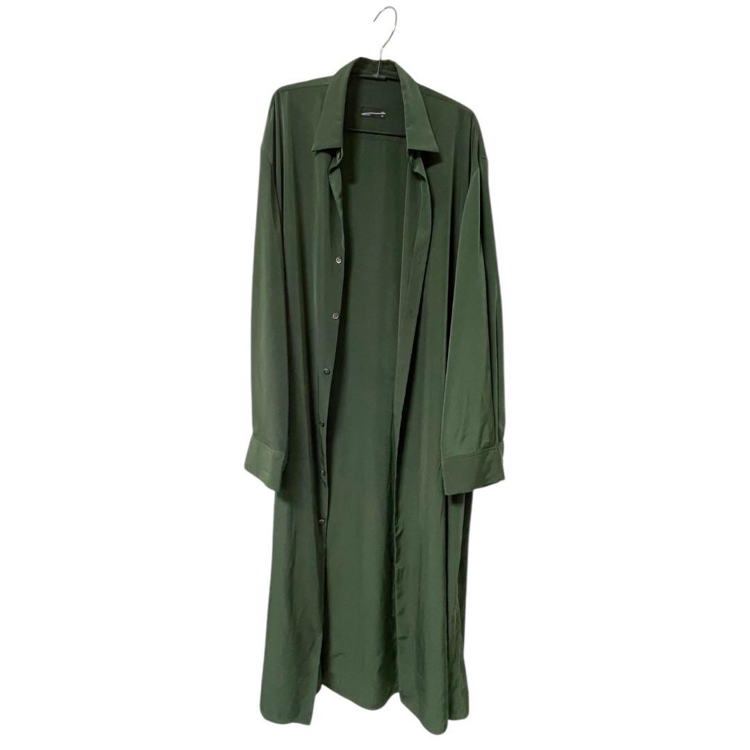 LAD MUSICIAN ロングシャツコート グリーン 日本製 オーバーサイズ