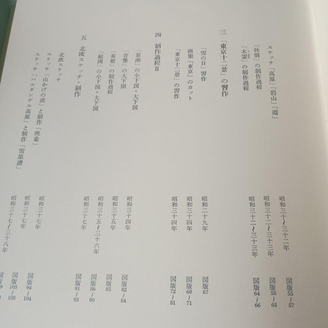 日本画素描大観 八 東山魁夷 講談社