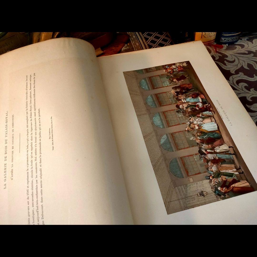 ⭐超希少⭐️２９cm【フランス製の古い洋書】革製の高級感ある洋古書 １冊