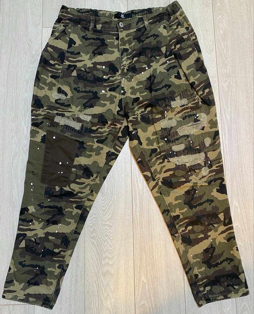 CAMBIO カモフラージュパンツ