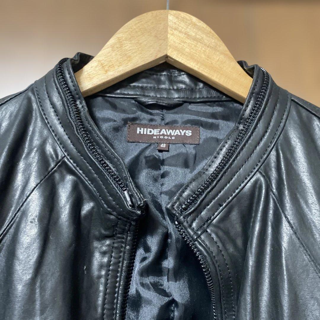 HIDEAWAYS レザージャケット
