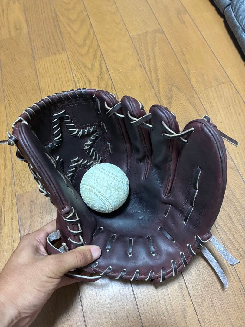 Runeミズノプロ軟式投手用グローブ