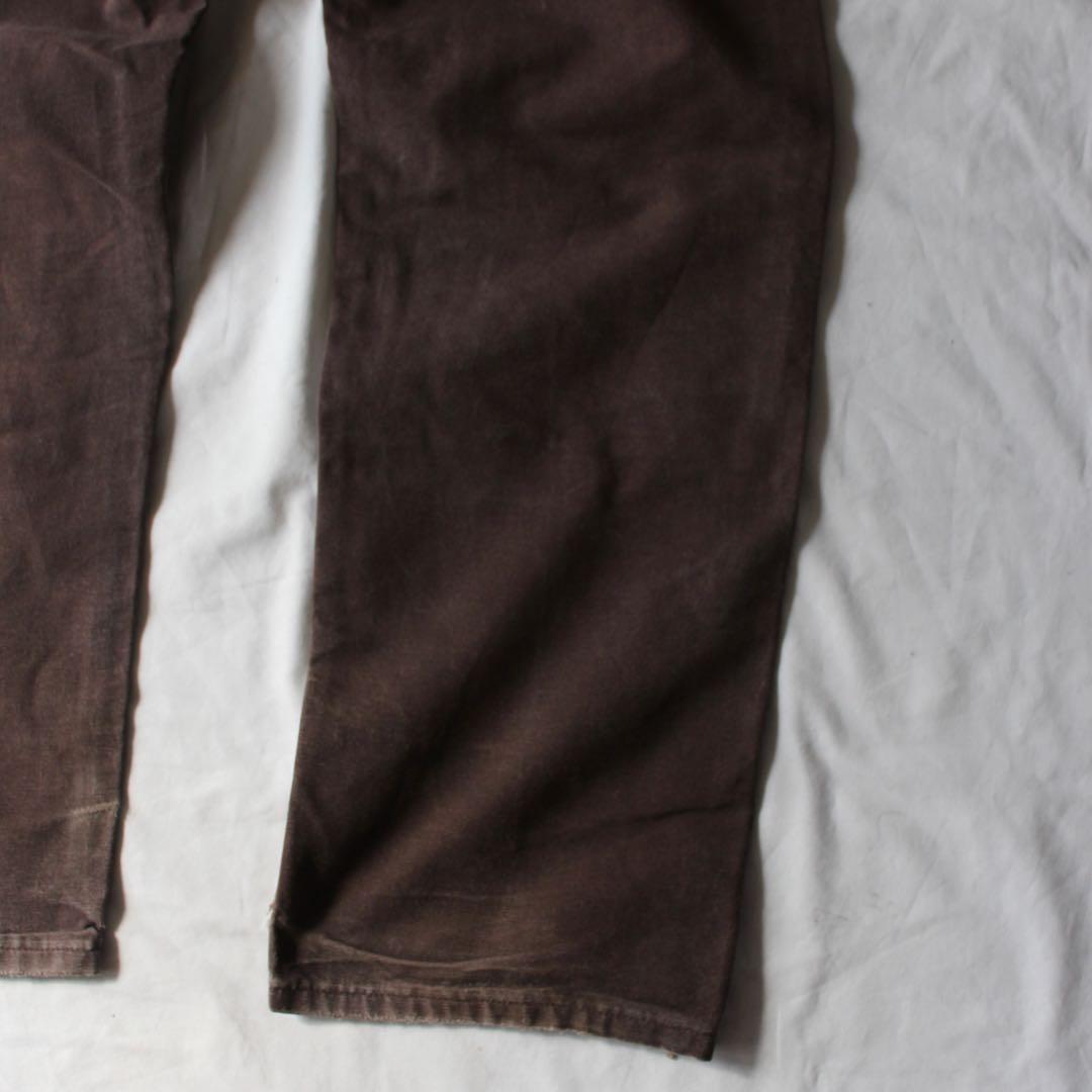 雰囲気系•神サイズ Carhartt ダブルニー ペインターパンツ DKB us