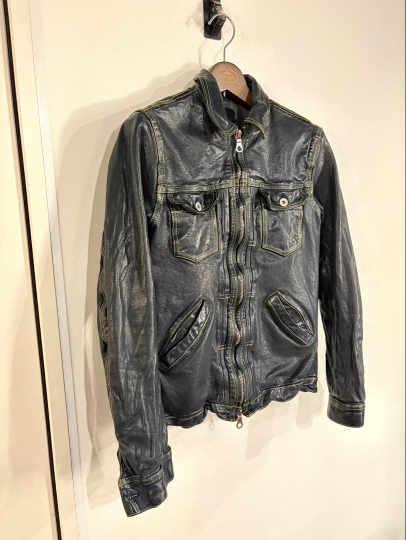 BACKLASH ポーランドショルダーレザージャケット 1529-05