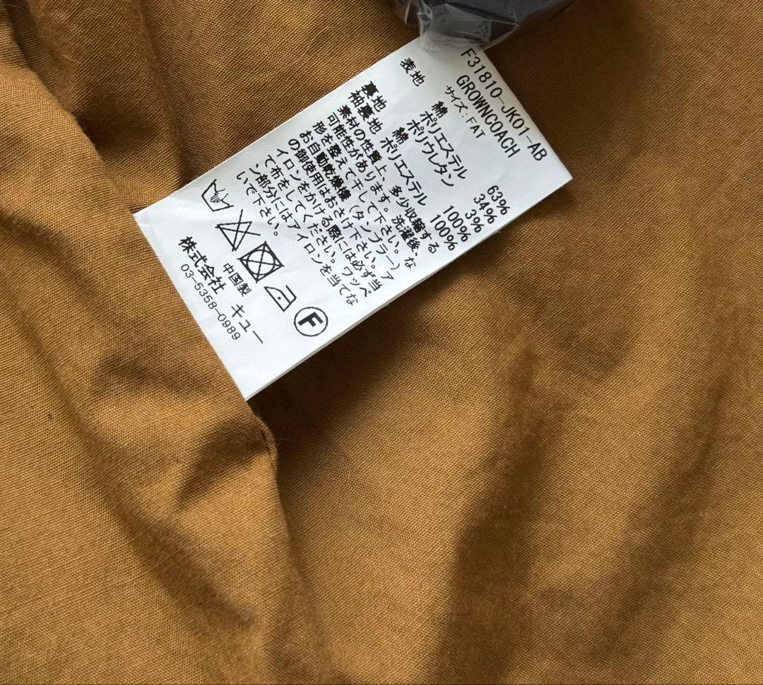 FAT コーチジャケット GROWNCOACH【XL】