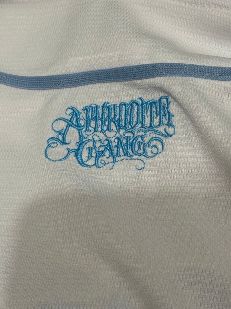 BUDSPOOL Aphroditegang ホワイト ベースボールシャツ