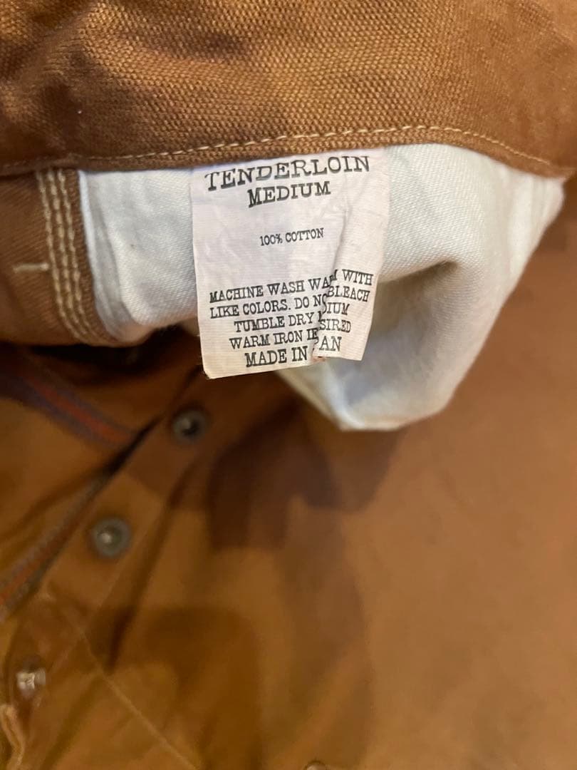 TENDERLOIN BDP DUCK BROWN ブラウン　ワークパンツ　M