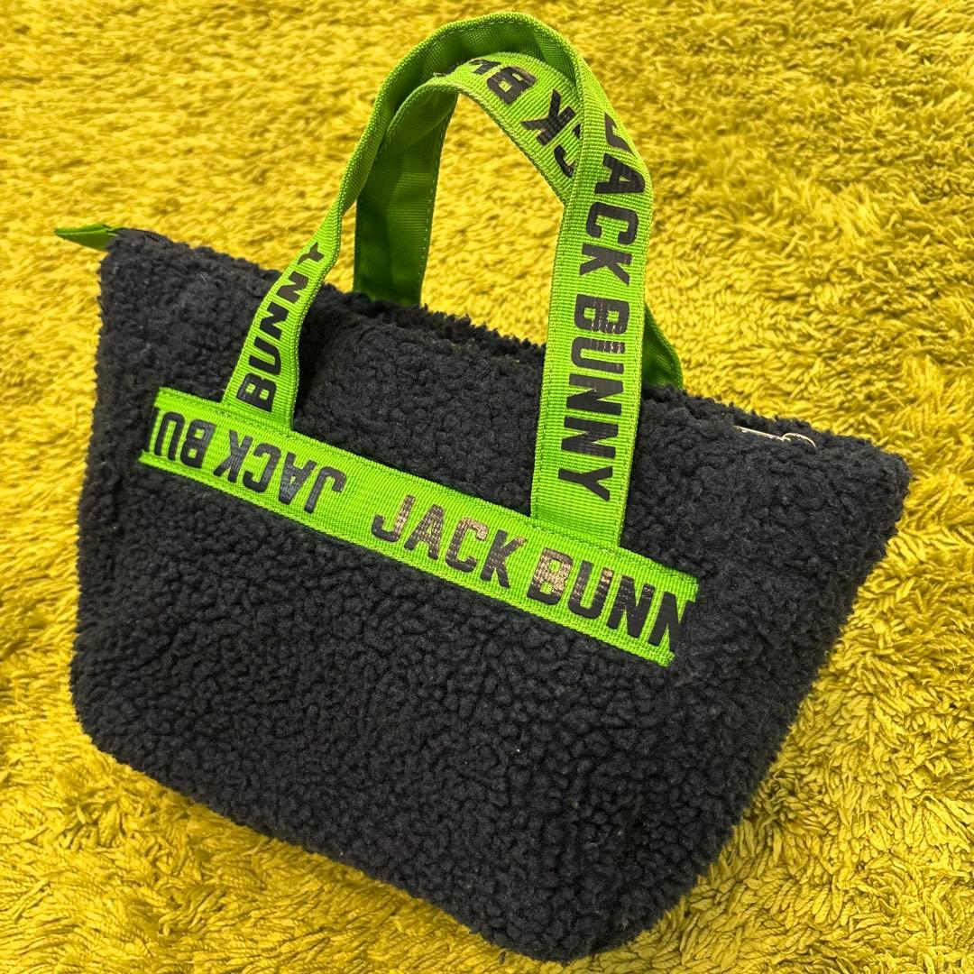Jack Bunny!! ジャックバニー カートバッグ ラウンドバッグ モコモコ