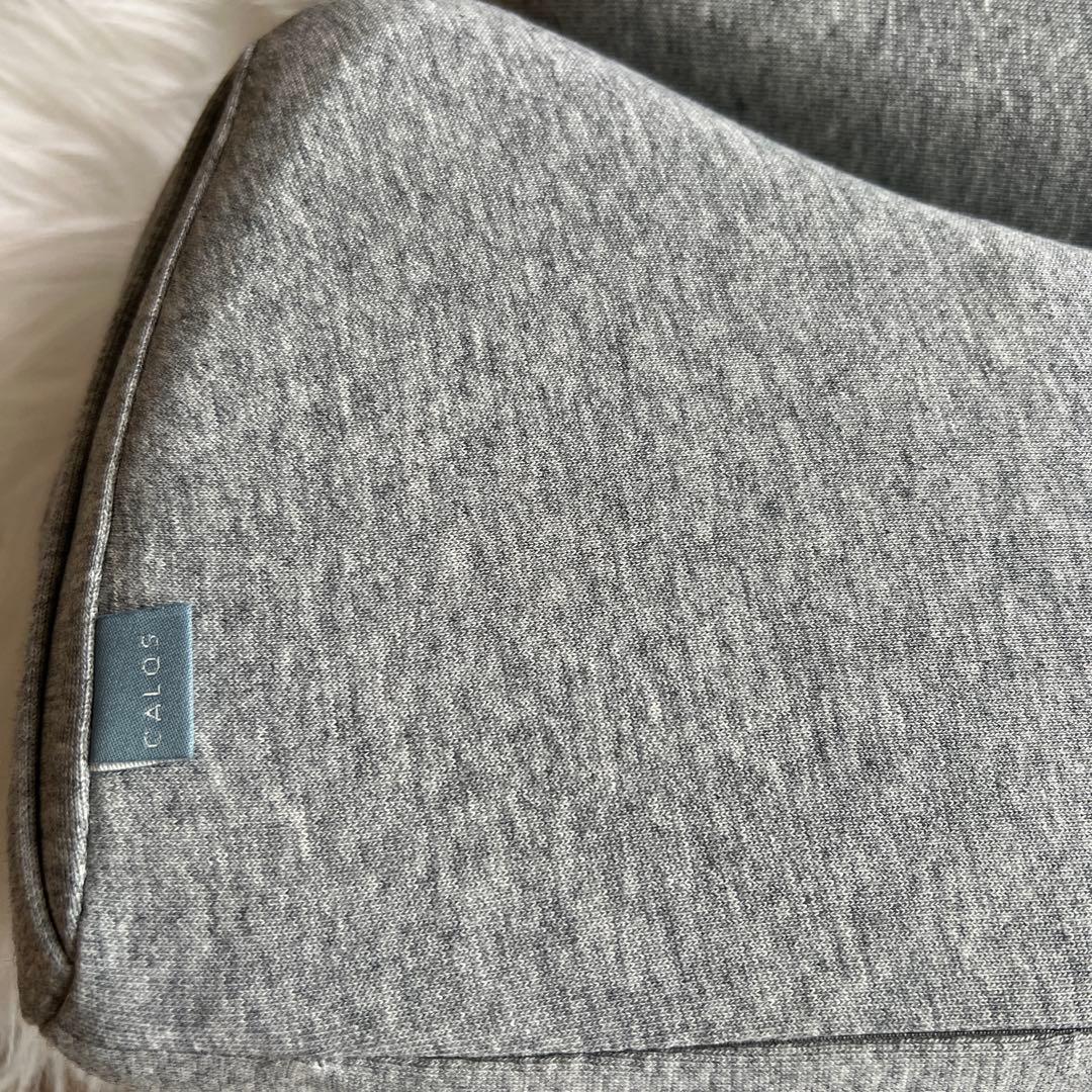 人間工学枕 グレー 大きめ 付属品付き