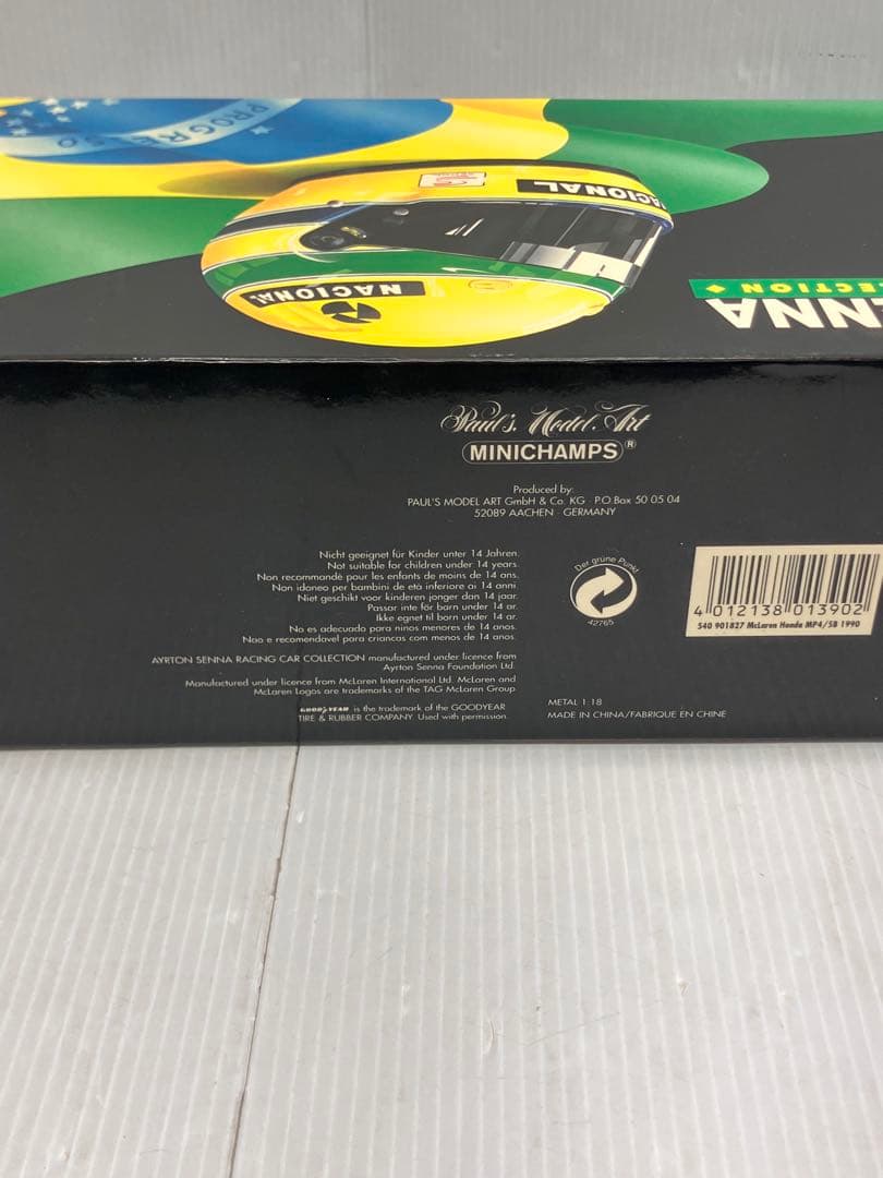 美品！【マルボロロゴ】1/18セナ・コレクション マクラーレンMP4/6 #27