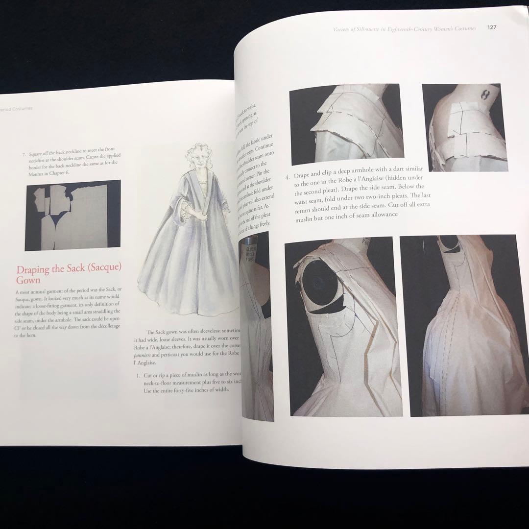 時代衣装のドレーピング 技法書「Draping Period Costumes」
