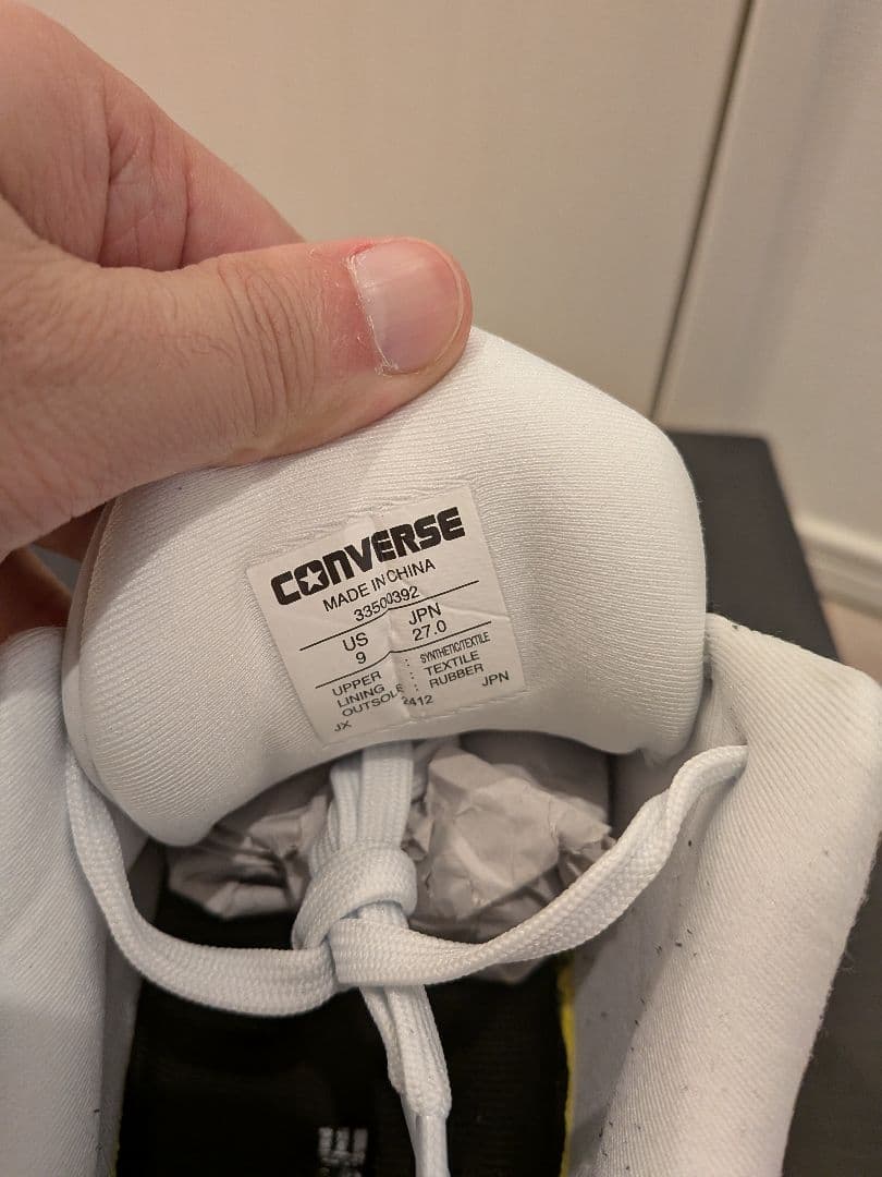 CONS ACCELERATOR LOWバスケットボールシューズ 27.0 cm