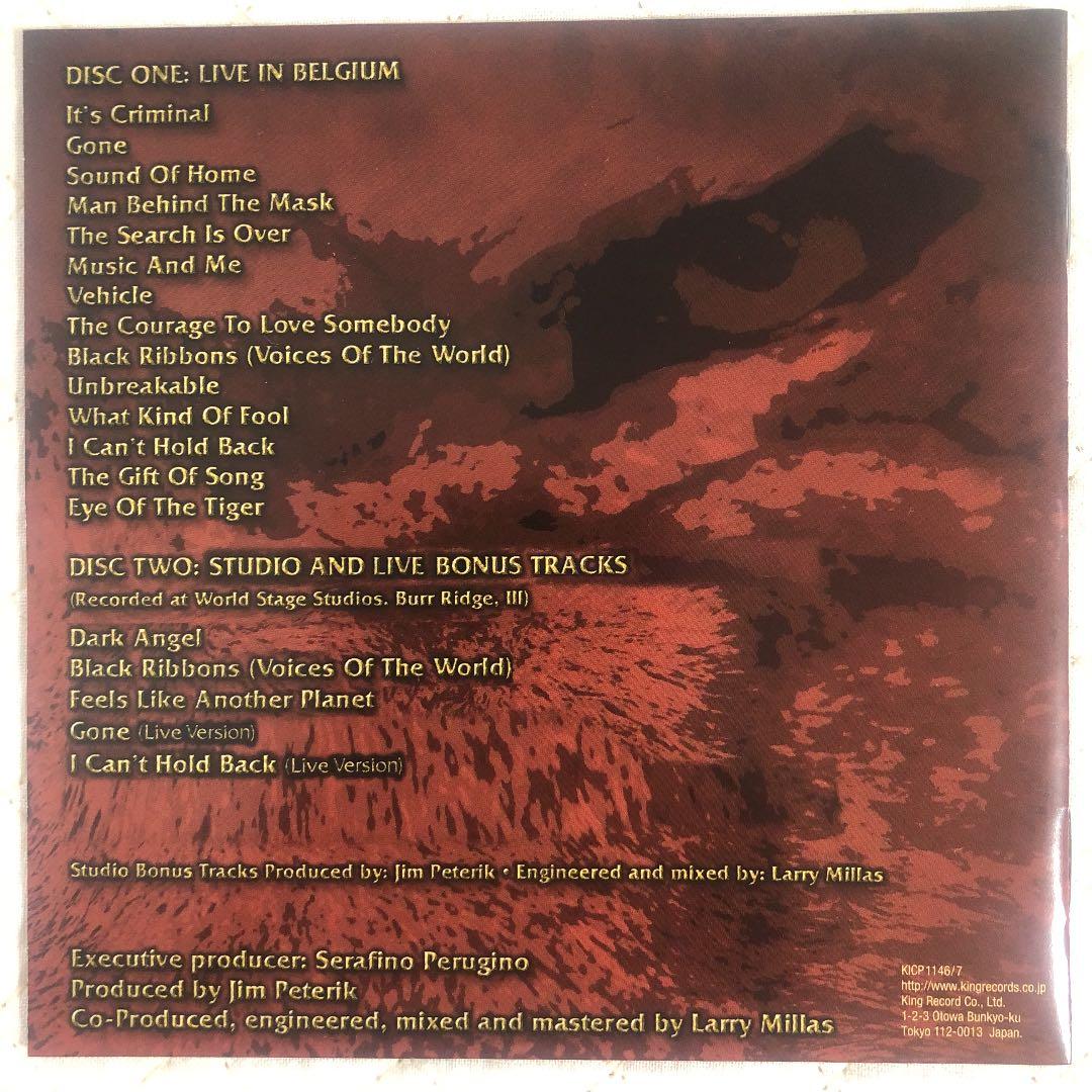 帯付き！国内盤！PRIDE OF LIONS/ LIVE IN BELGIUM