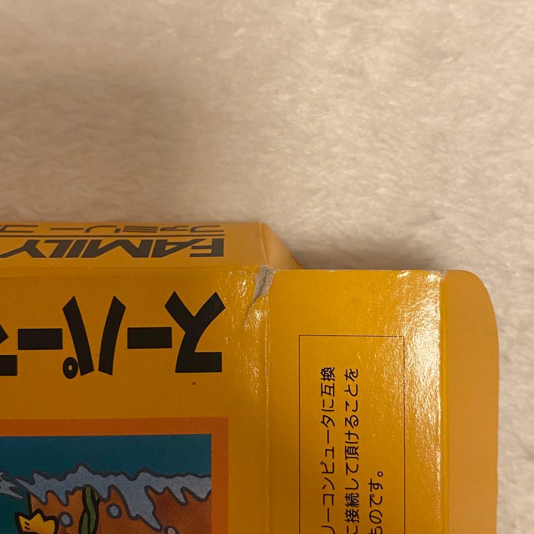 【箱・取扱説明書付】ファミコン スーパーマリオブラザーズ ソフト