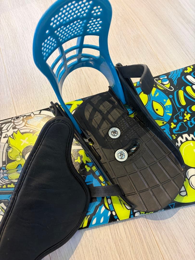 K2 Mini Turbo 110cm スノーボード バインディング メンテ済み