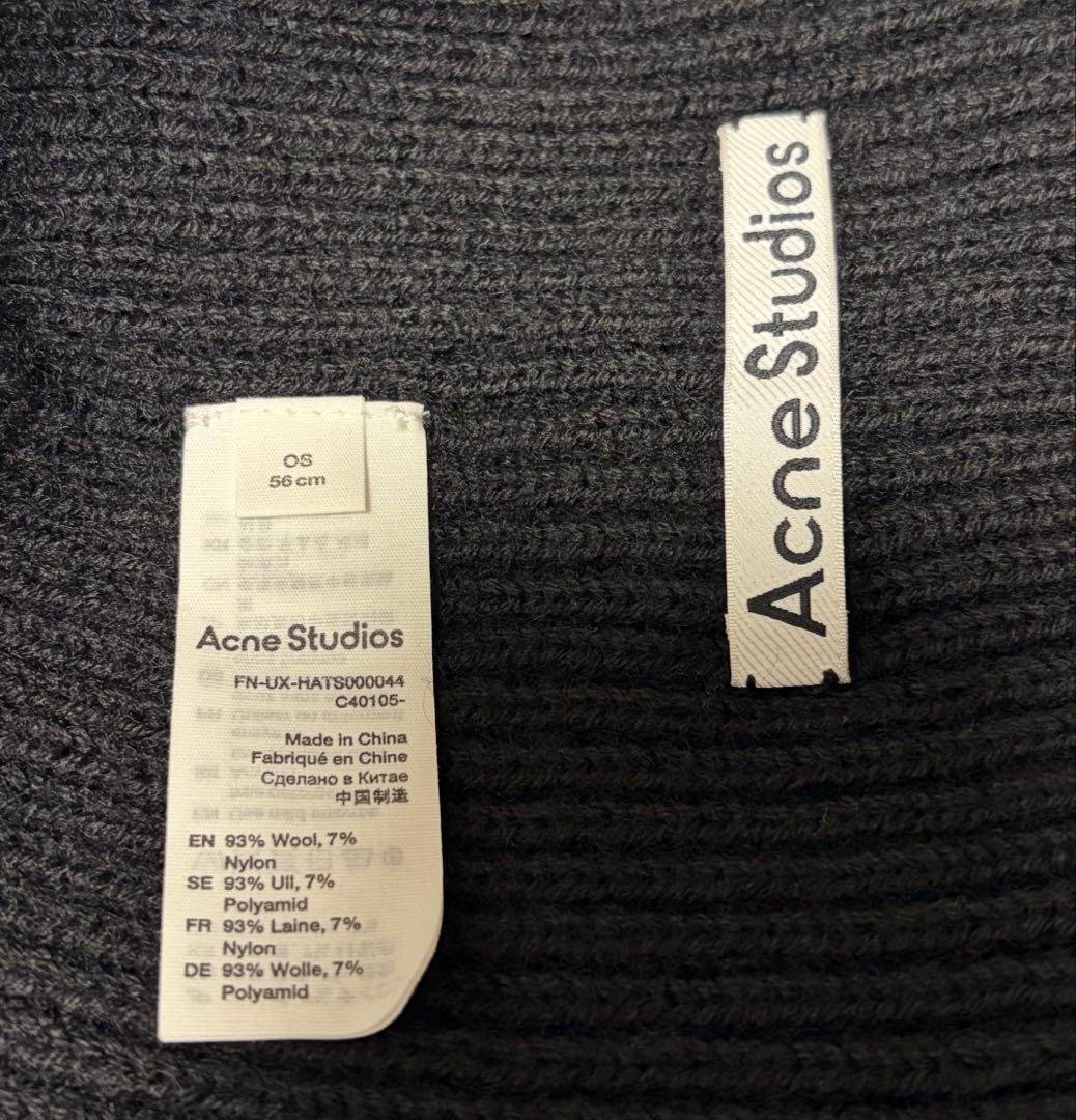 Acne Studios ブラックビーニー