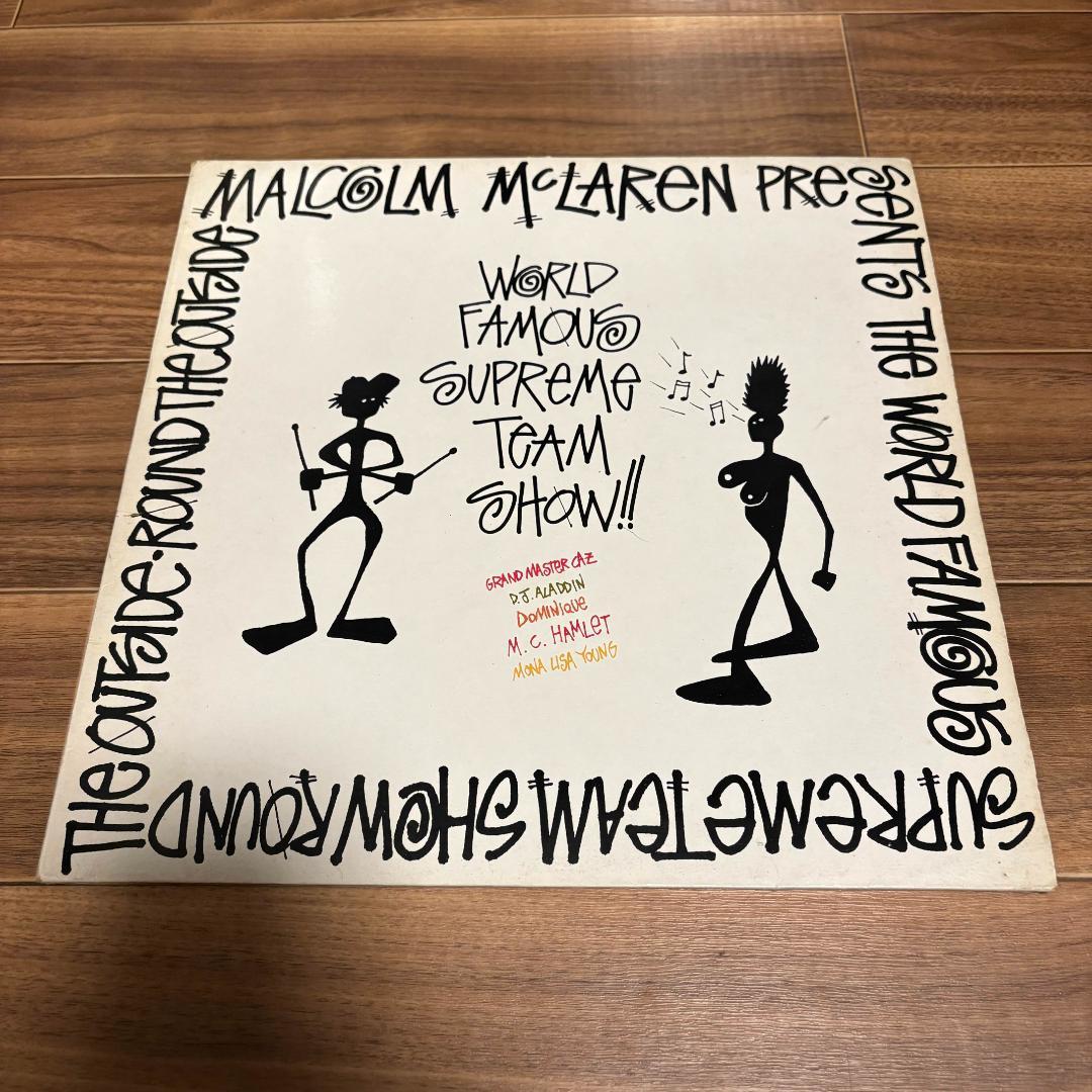 Malcolm McLaren - ROUND THE OUTSIDE レコード