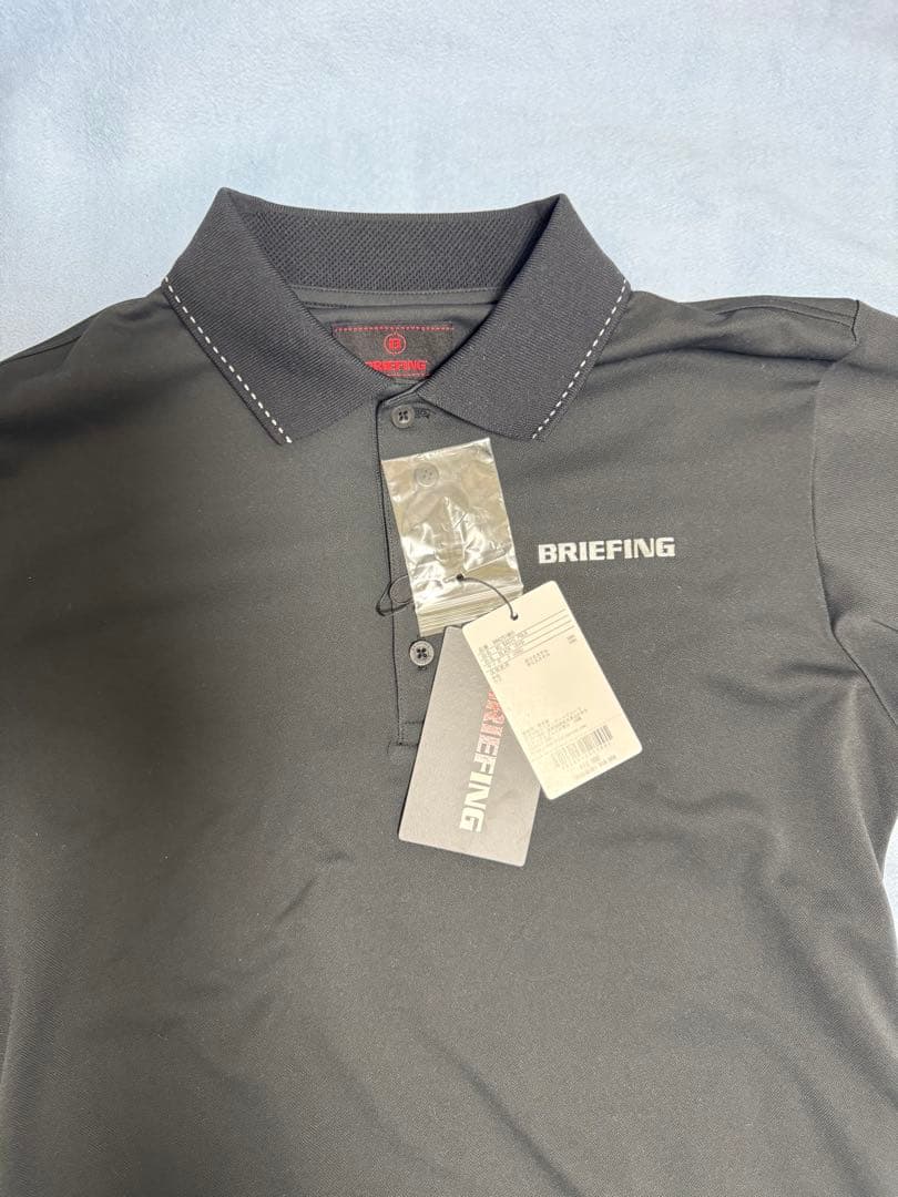 BRIEFING 黒ポロシャツ　サイズS