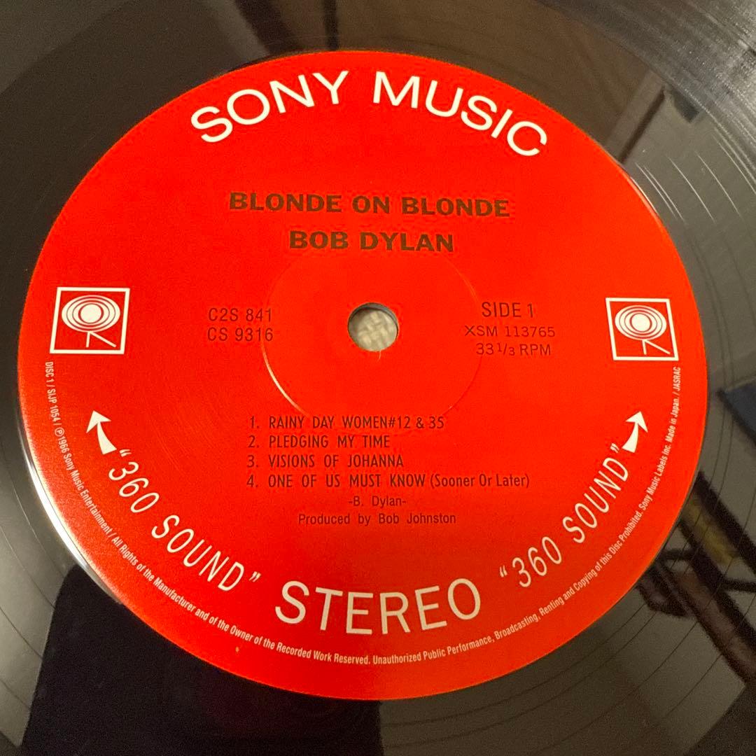 ボブ・ディラン　ブロンド・オン・ブロンド