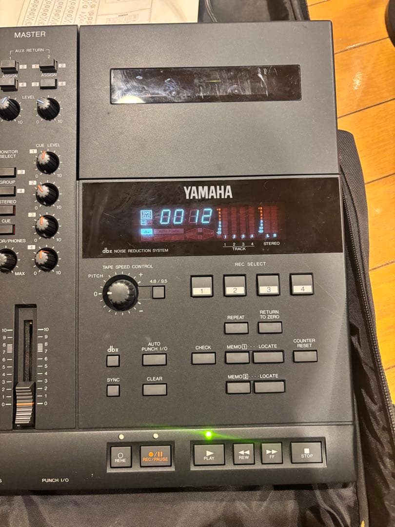 【動作確認済】YAMAHA MT4X カセットMTR 説明書・専用バッグ付