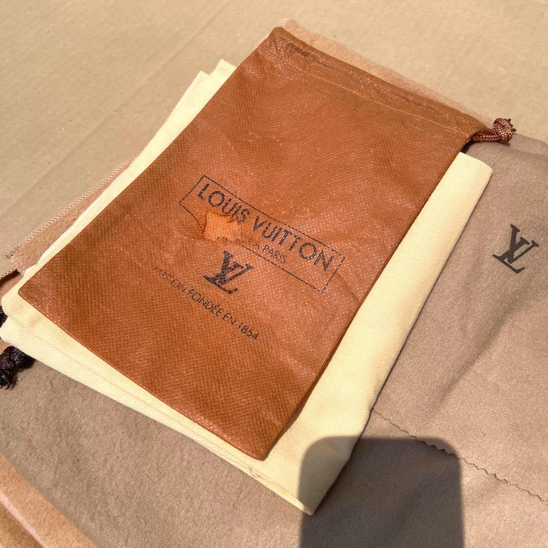 ルイヴィトン 保存袋 ブランド袋 巾着 ロゴ ブラウン ベージュ まとめ 31枚