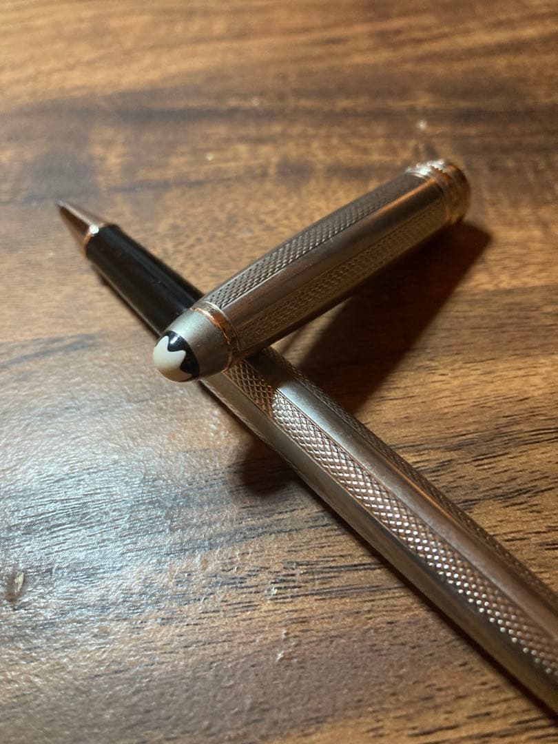 モンブランボールペンマイスターシュテュックソリテール　スターリングシルバーバレイ